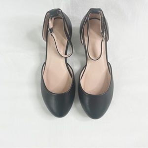 Girls Nina Dress Shoe Mary Jane Low Block Heel Ankle Strap Buckle